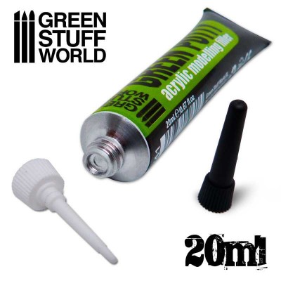 GREEN PUTTY ( ACRYLIC MODELLING FILLER ) - 20ml - GREEN STUFF 2241
